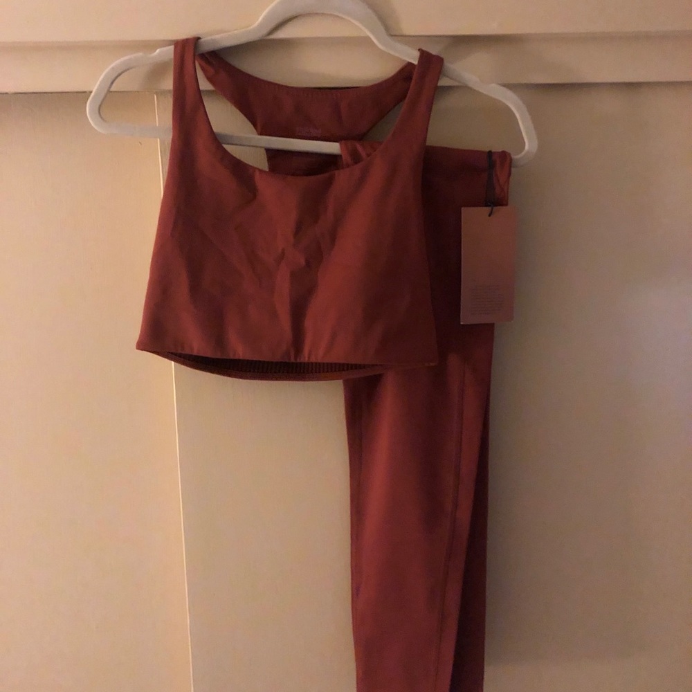 Girlfriend Collective yoga set